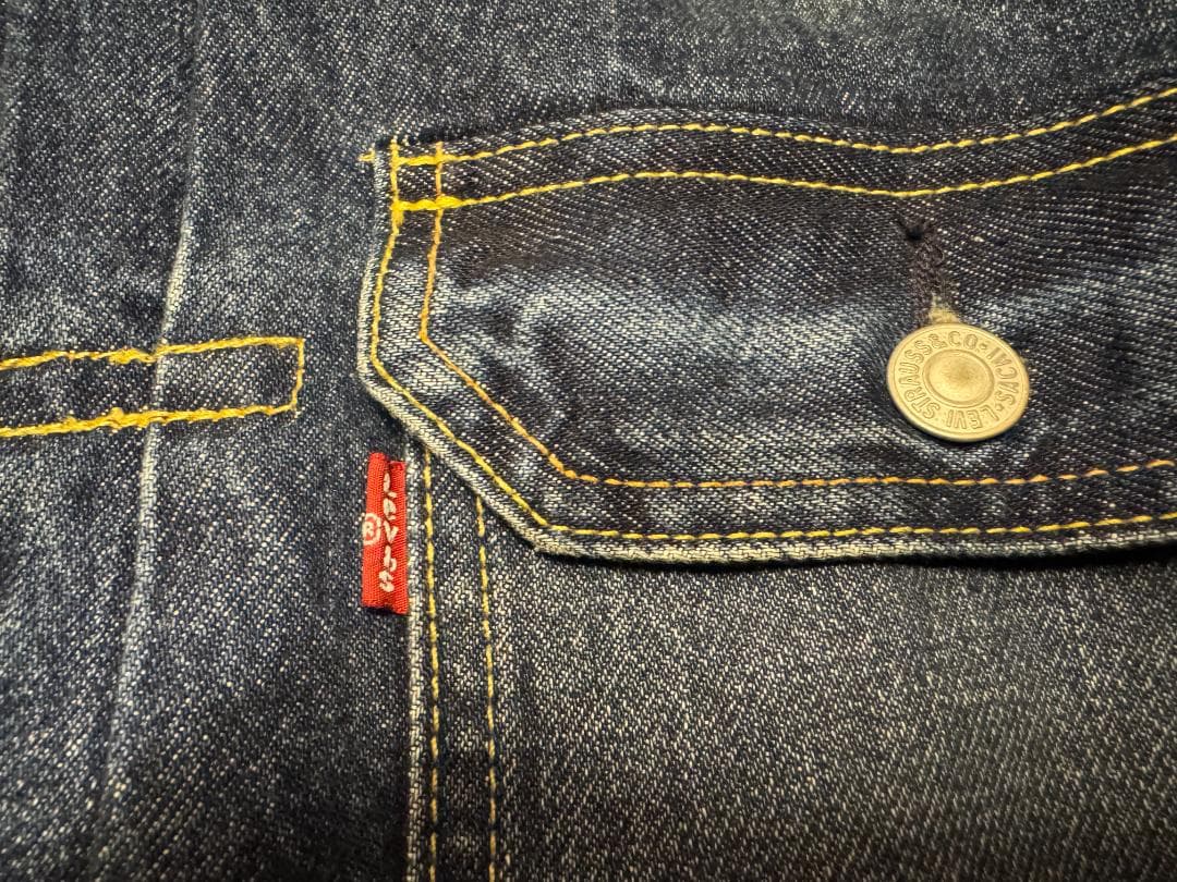 希少 L sacai × Levi's Denim Jacket 1st コラボ