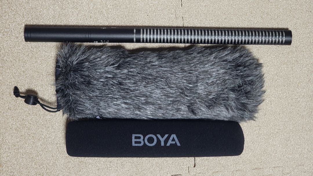 新品同様XLRガンマイク　BY-BM6060L　おまけケーブル付