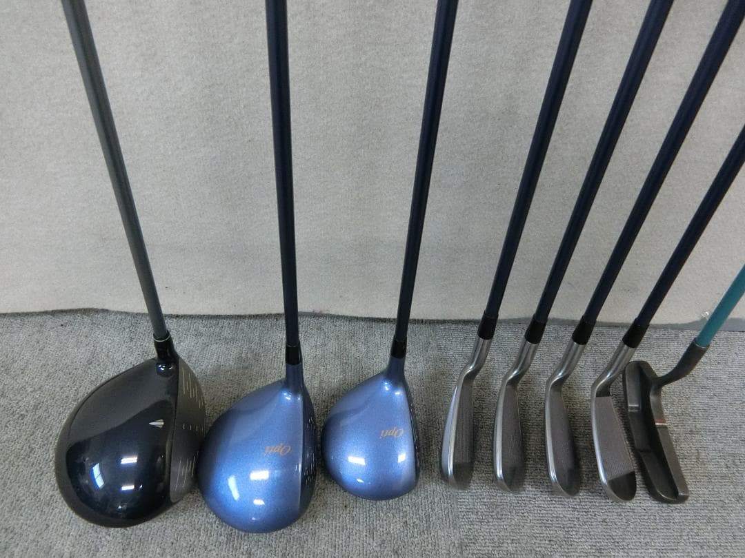 b687 初心者必見 ミズノ 等レディースゴルフクラブ８本セット※Ｄｒ２本入り