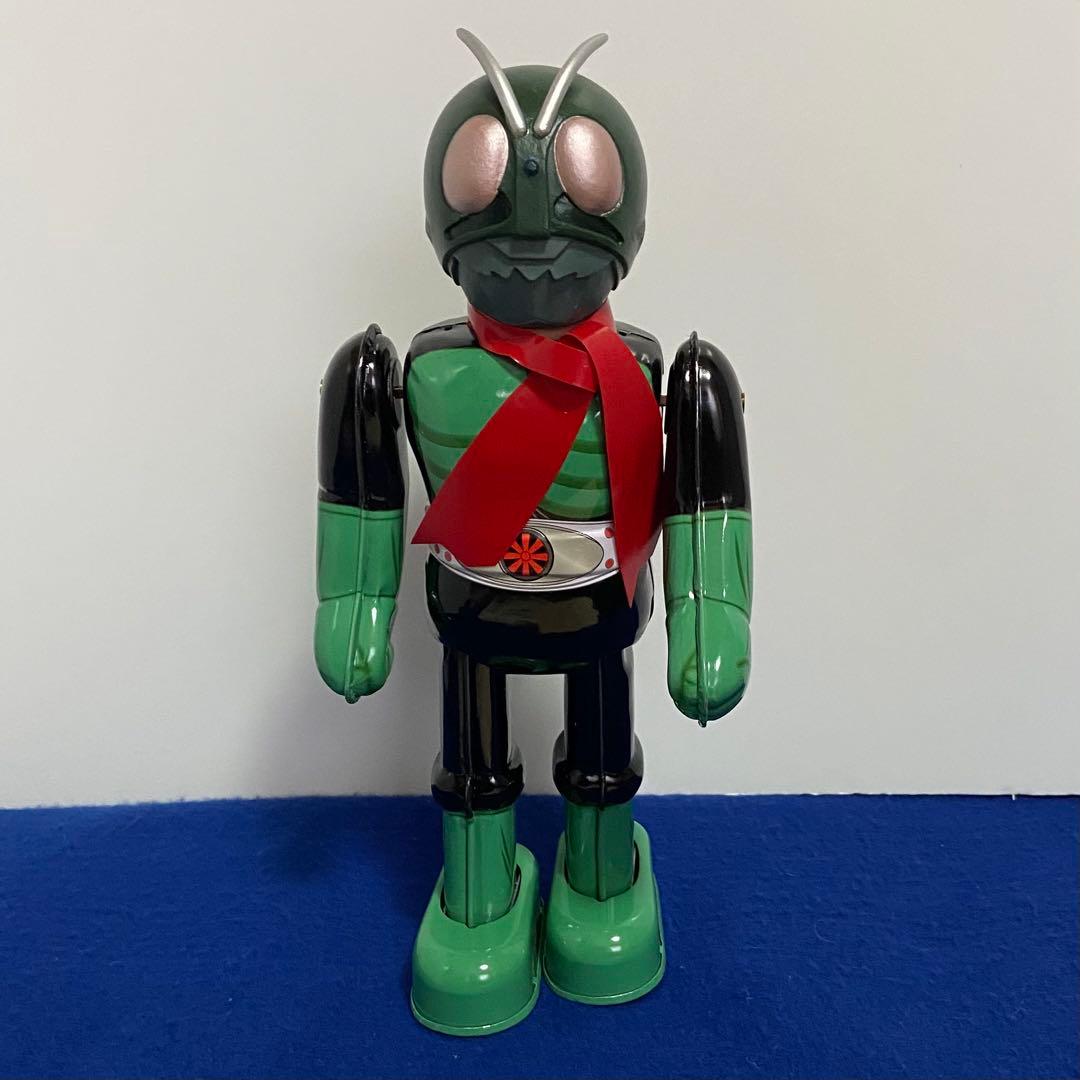 仮面ライダー　ブリキ　ゼンマイ　フィギュア　ソフビ　ビリケン商会　石ノ森章太郎