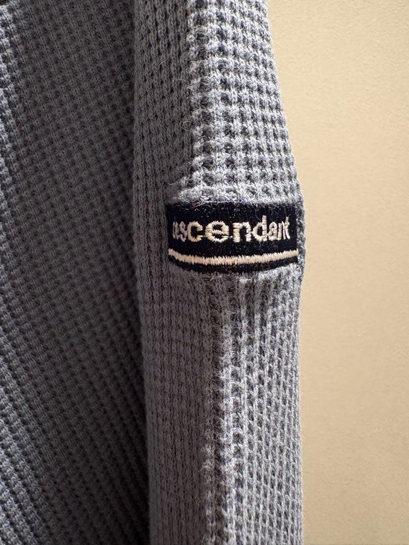 【1回着用】DESCENDANT GAUFRE WAFFLE LS