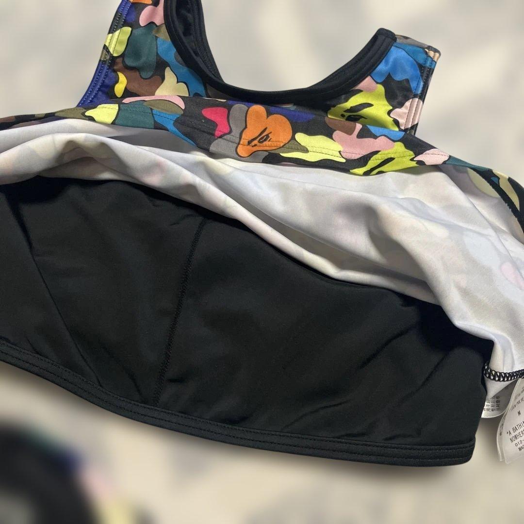 A Bathing Ape カラフルセパレート水着 M 新品　レディース