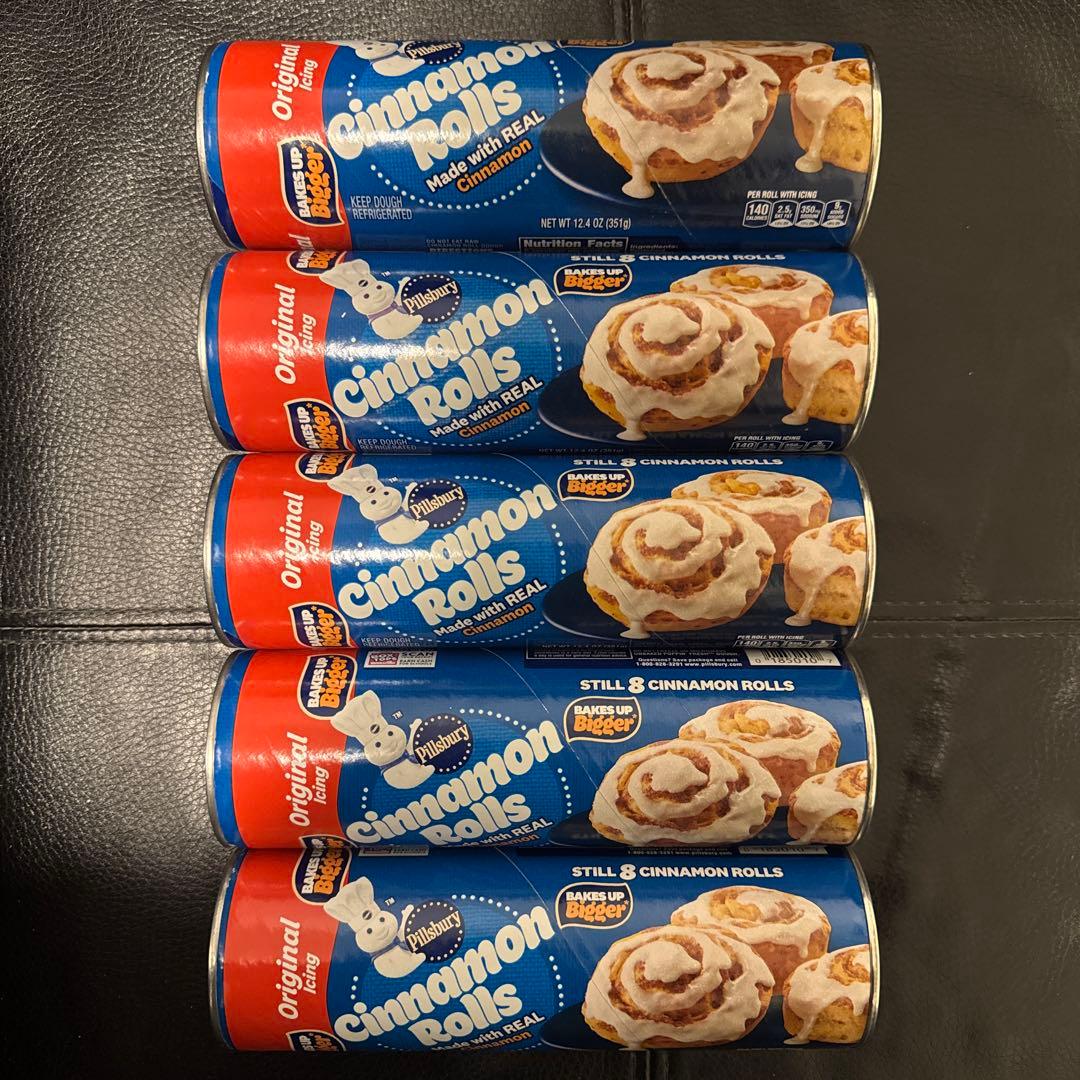 US限定Pillsbury シナモンロールオリジナルアメリカお菓子351g*5個