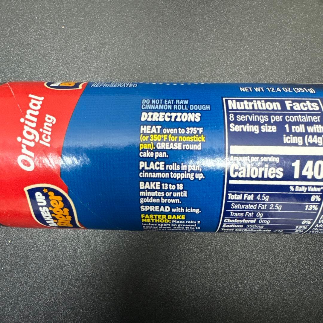 US限定Pillsbury シナモンロールオリジナルアメリカお菓子351g*5個