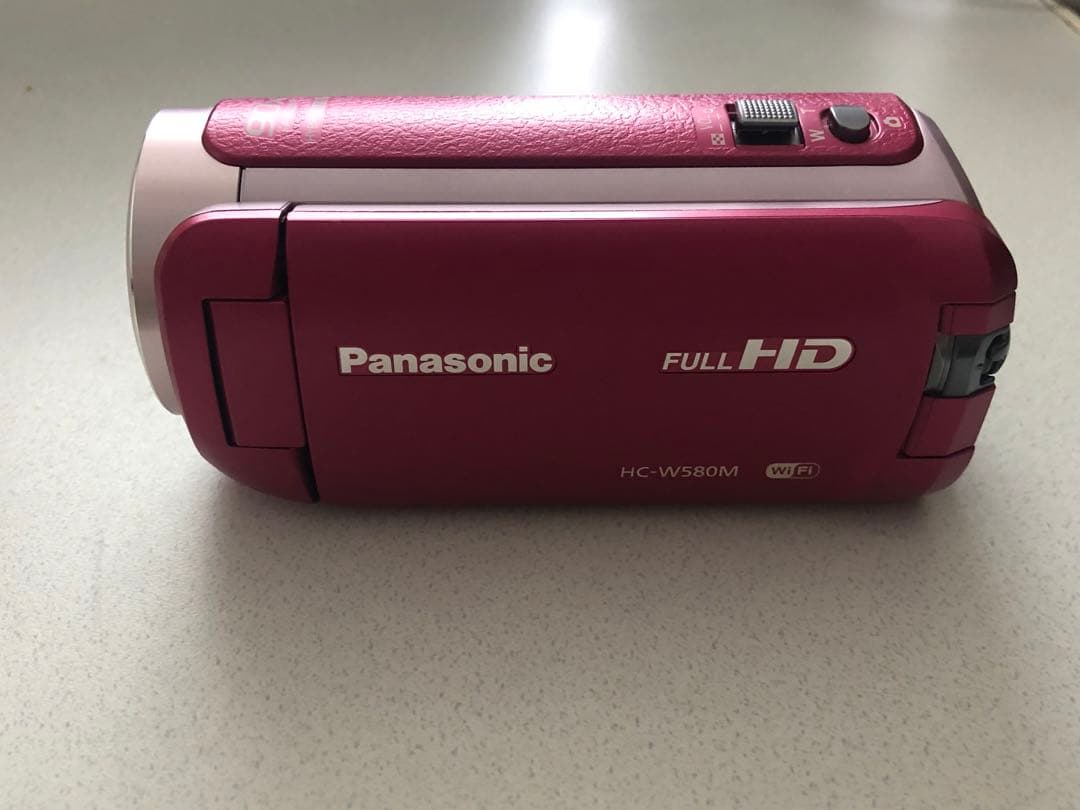 Panasonic HC-W580M ピンク色 ビデオカメラ