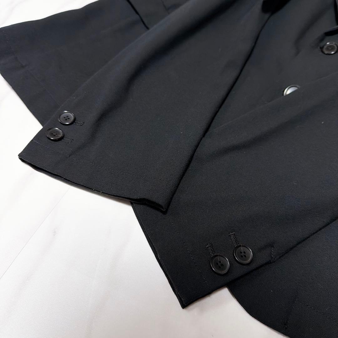 《美品》ユナイテッドアローズ イージースーツセットアップ ストレッチ 黒 XL