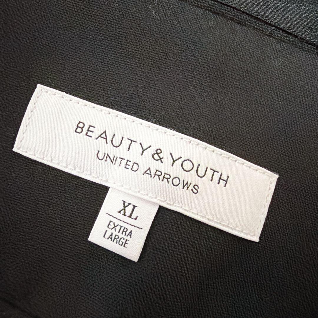 《美品》ユナイテッドアローズ イージースーツセットアップ ストレッチ 黒 XL