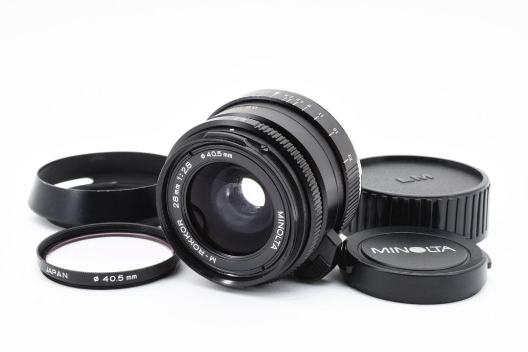 MINOLTA ミノルタ M-ROKKOR 28mm F2.8 Mマウント