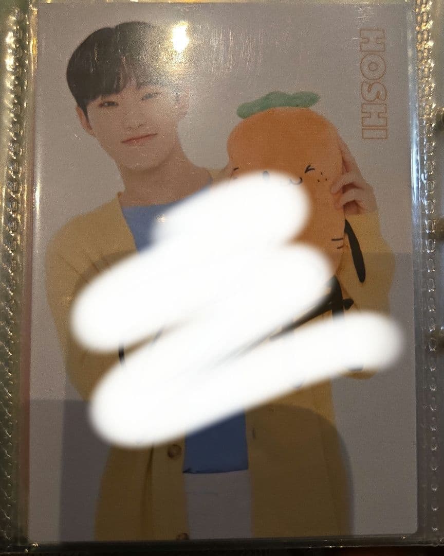 SEVENTEEN HAPPYENDING ホシ　トレカ　サイン入り