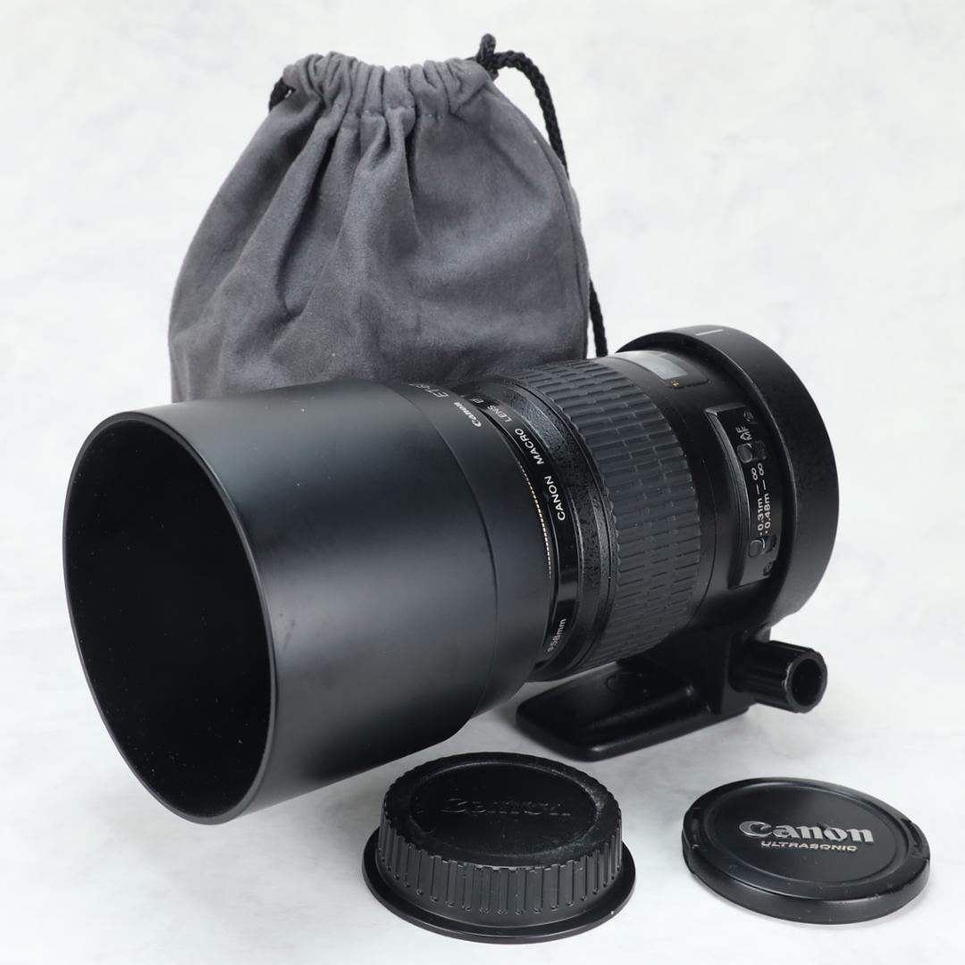 EF100mm F2.8 マクロ USM フード ケース UVフィルター 三脚座