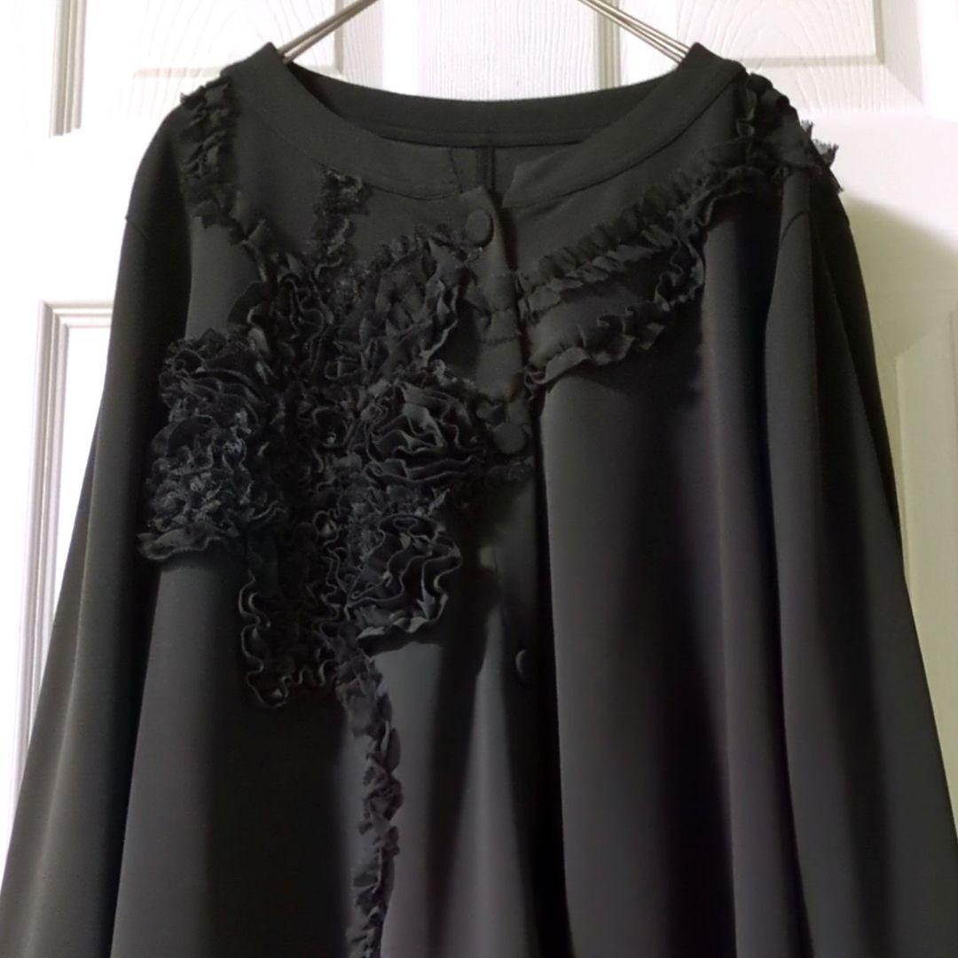 【専用】TOKUKO 1er VOL　前開き チュニック　羽織物　フリル　装飾