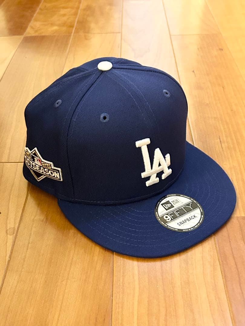 新品ドジャース2025ポストシーズンニューエラ9FIFTYキャップ