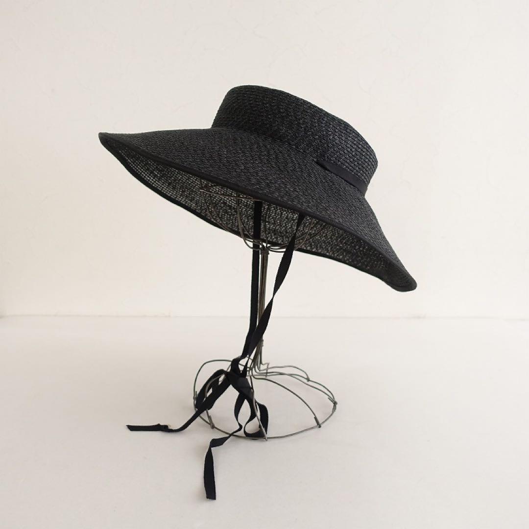 chisaki チサキ　Dian 麦わら帽子　ブラック