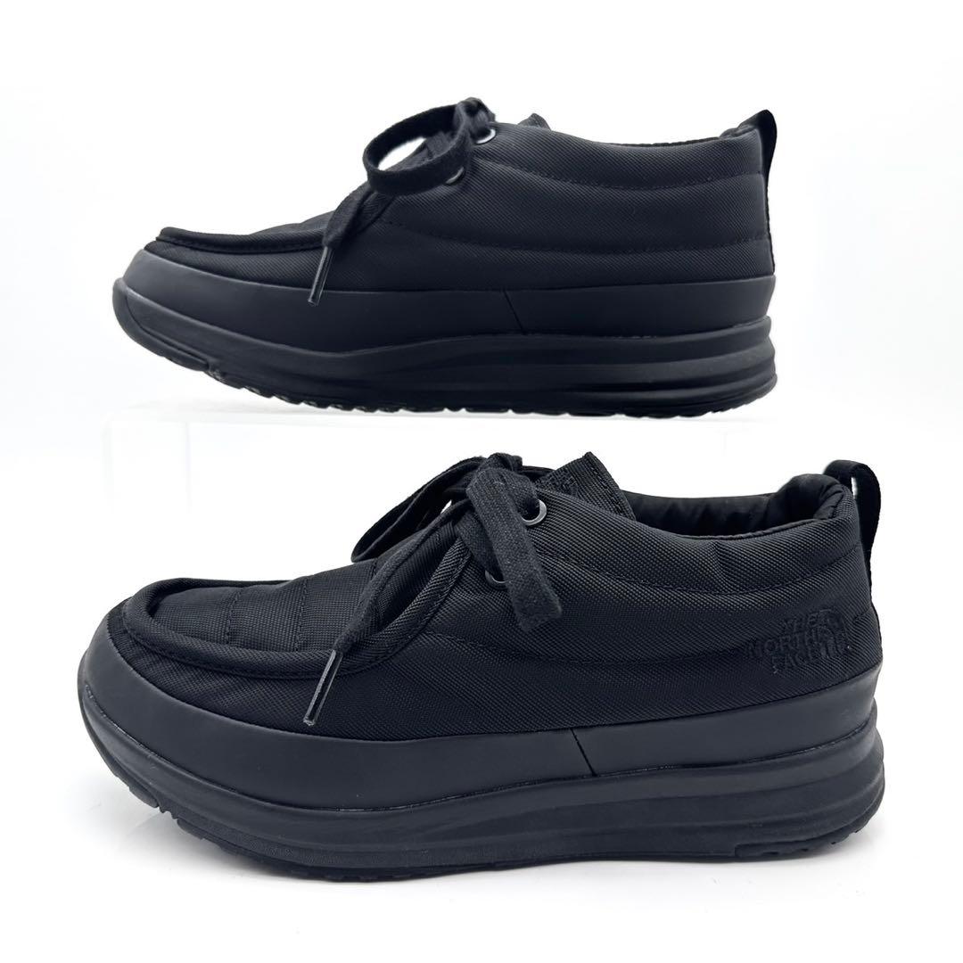 【極美品】ザ ノース フェイス ヌプシ オンボード WP モカシン ブラック