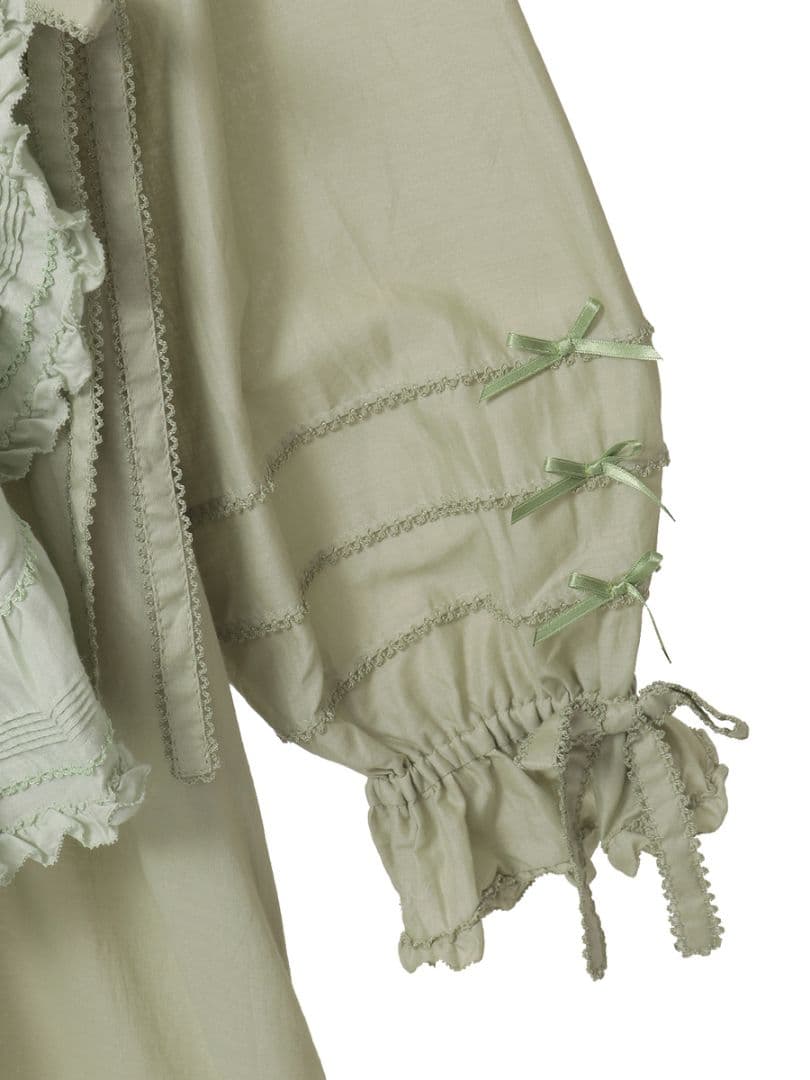 神*】様 タブリエ付きワンピース☆ピンクハウス☆マスカット