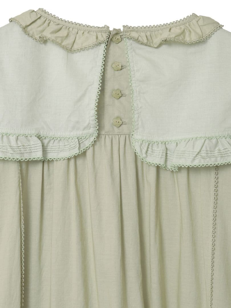 神*】様 タブリエ付きワンピース☆ピンクハウス☆マスカット