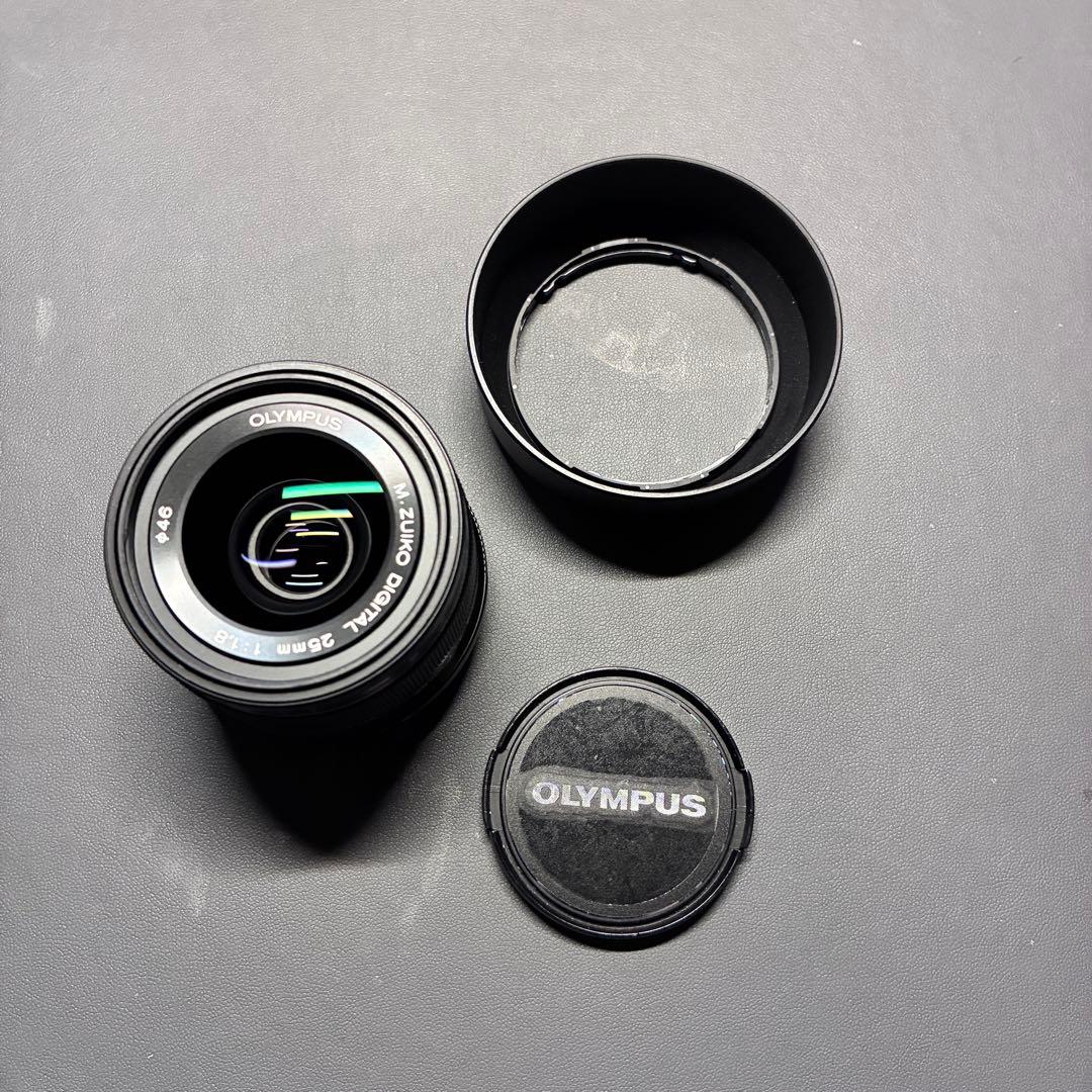 OLYMPUS m zuiko 25mm f/1.8 単焦点レンズ