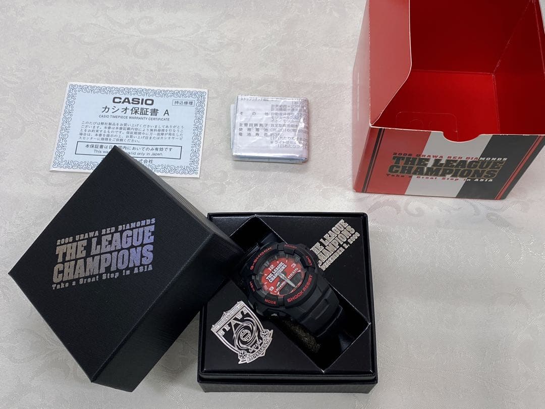 浦和レッズ2006年　Ｊリーグ優勝記念 G-SHOCK カシオ