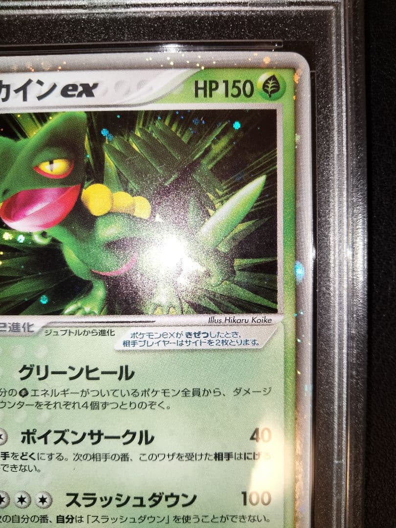 ジュカインex　psa9　鑑定