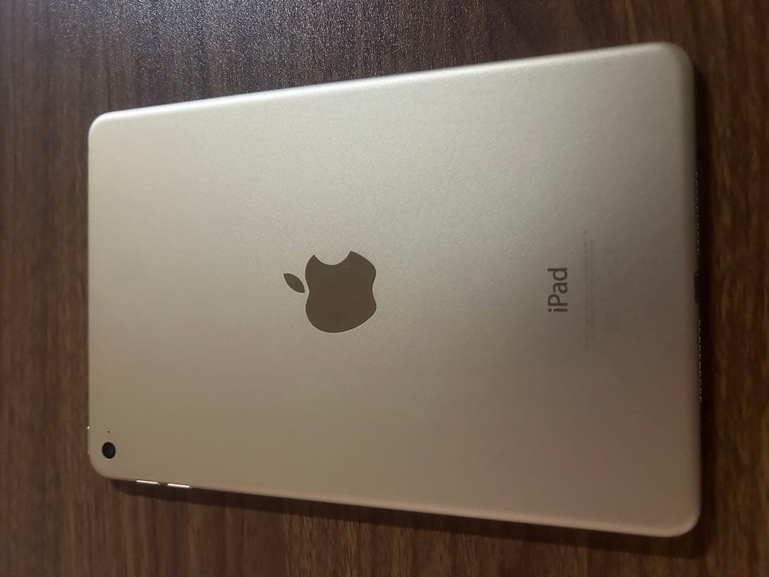 美品　バッテリー最大容量99% iPad mini4 ゴールド 本体