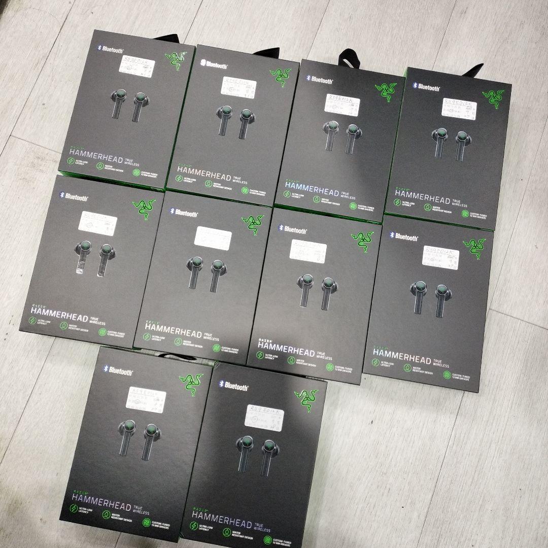 初期不良/10個セットRazer Hammerhead True