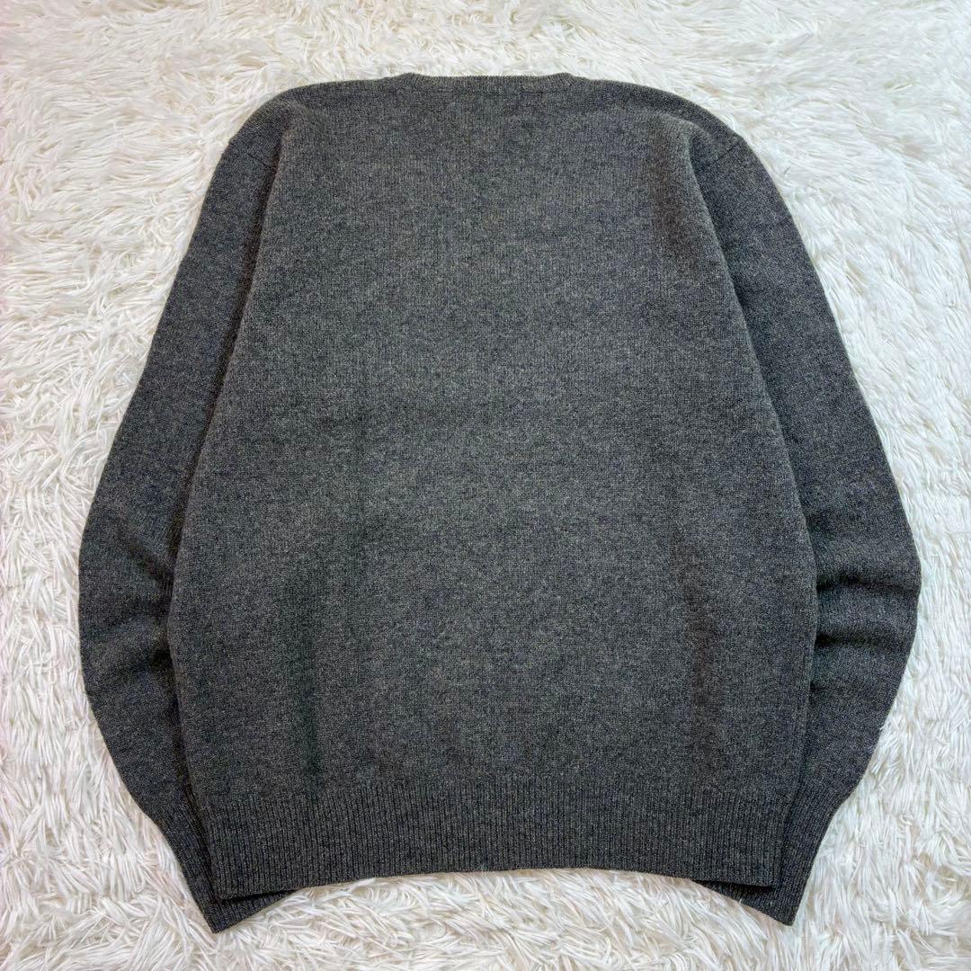希少✨️90's ポロスポーツ ラルフローレン ウール100%ニット 霜降りグレー
