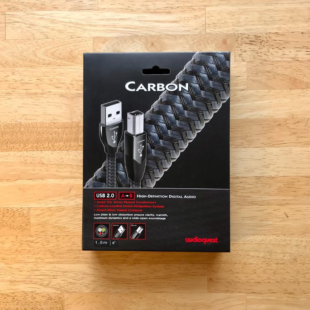 AudioQuest USBケーブル 1.5m カーボン Carbon