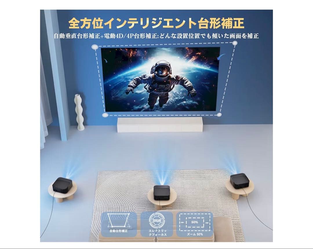 新品未使用　Lisowod uhalos プロジェクター本体