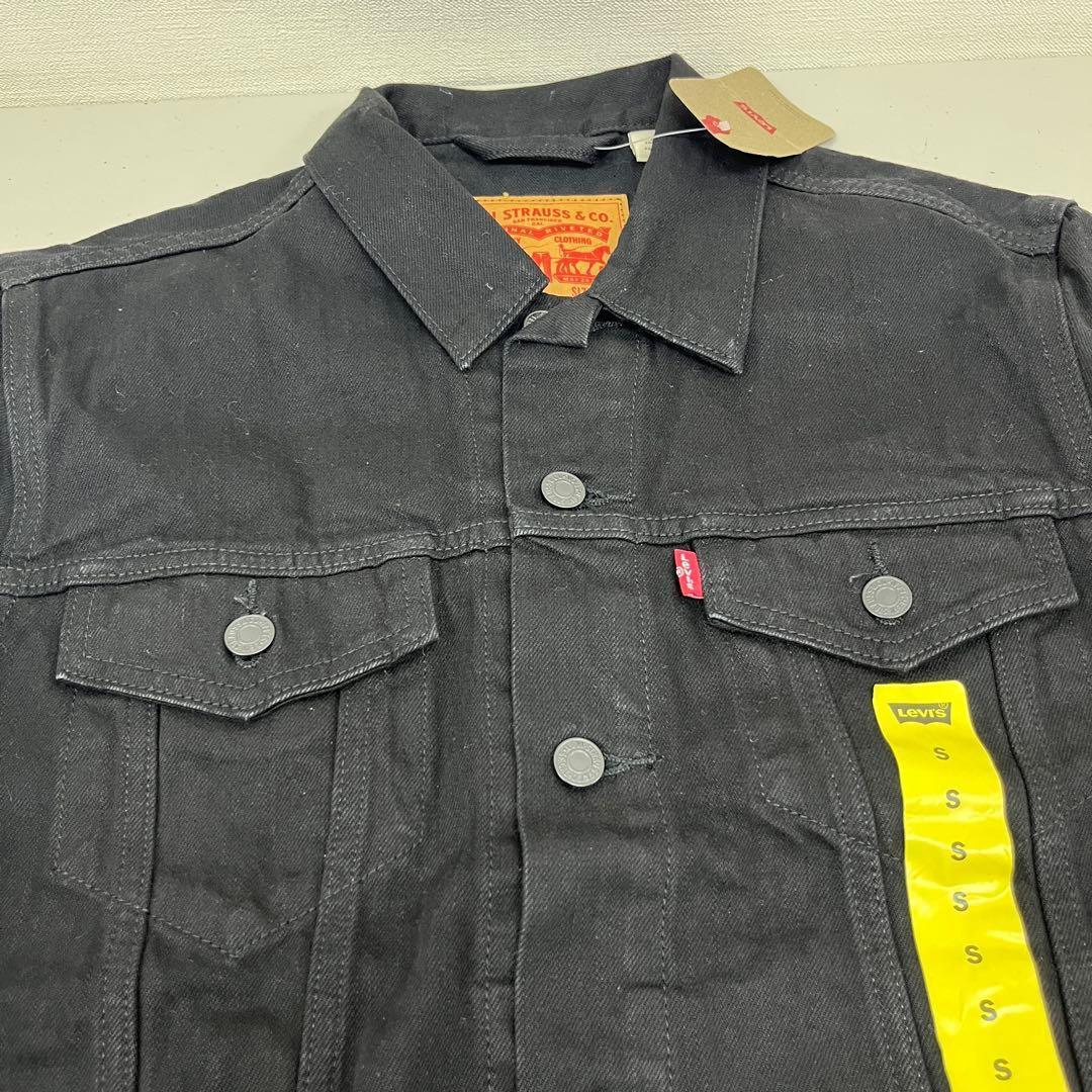Levi’s デニムジャケットブラック US/S JP/M トラッカージャケット