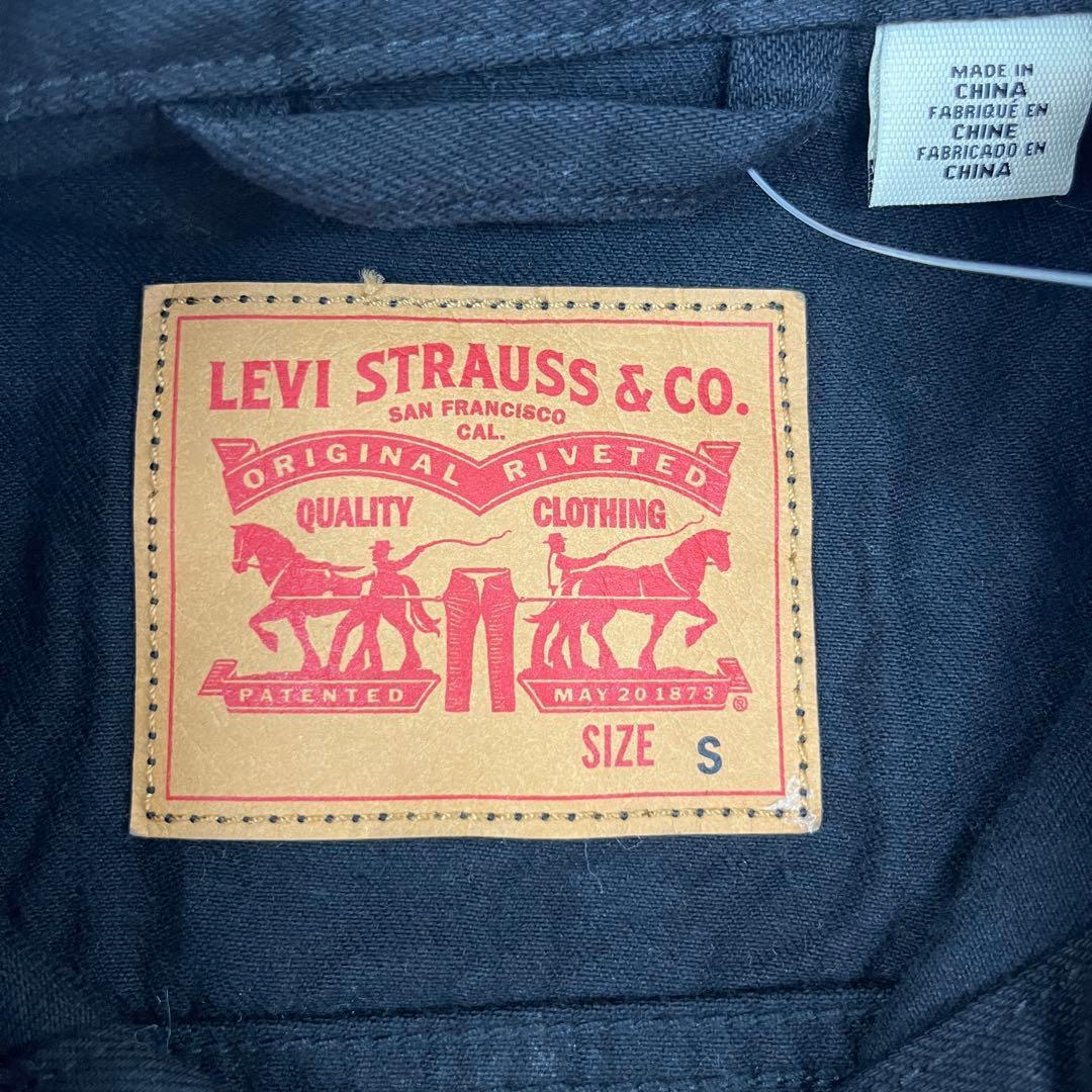 Levi’s デニムジャケットブラック US/S JP/M トラッカージャケット