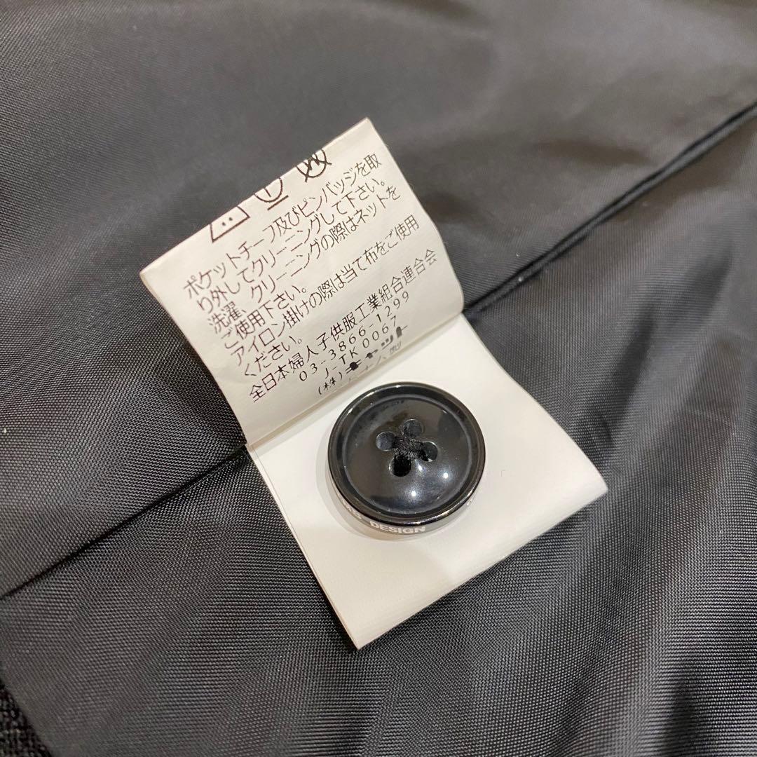 フォーマルスーツ 6点セット 子供用 ブラック キッズ 入学式 卒園式 120