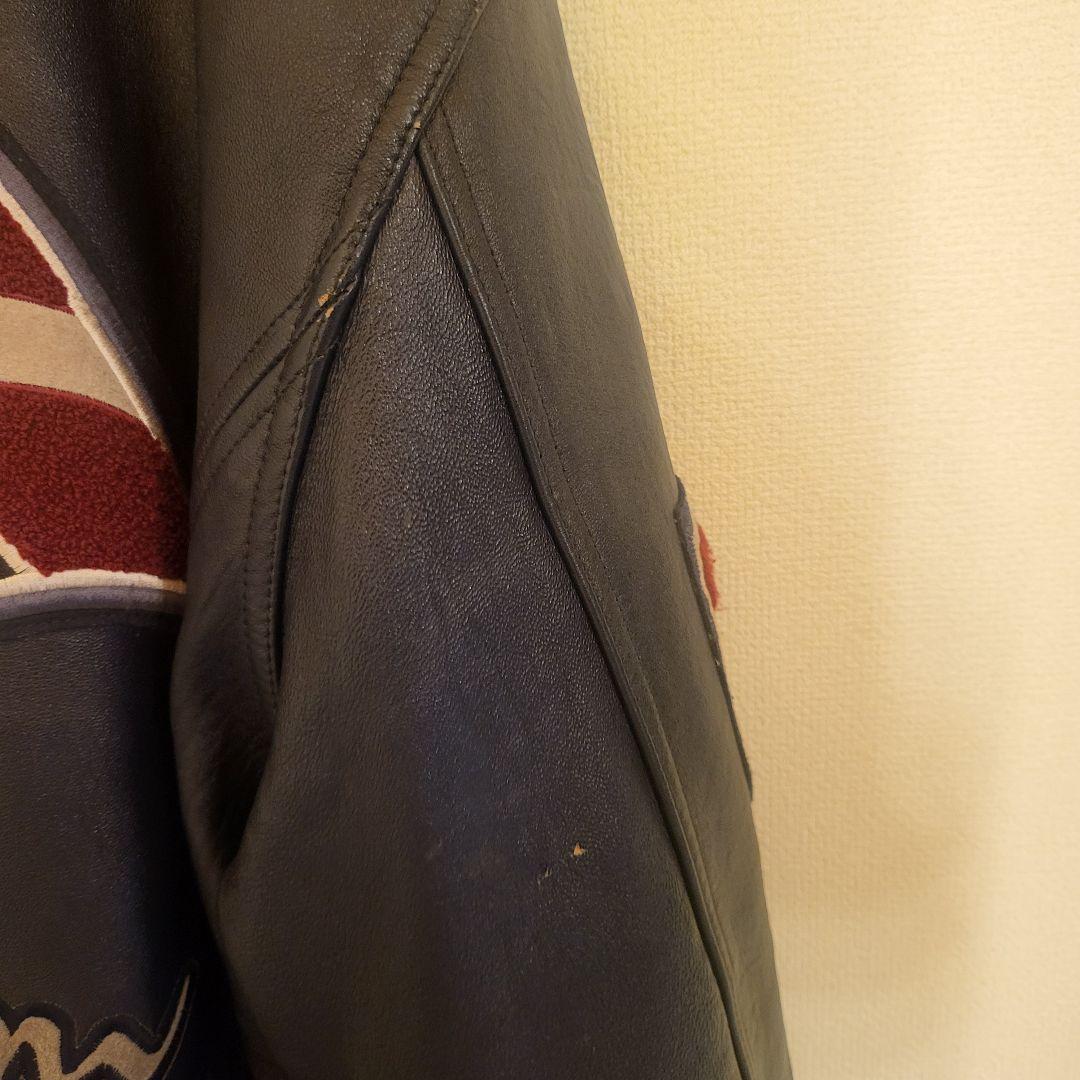 phat farm　ファットファーム　レザースタジャン　2XL ジャケット