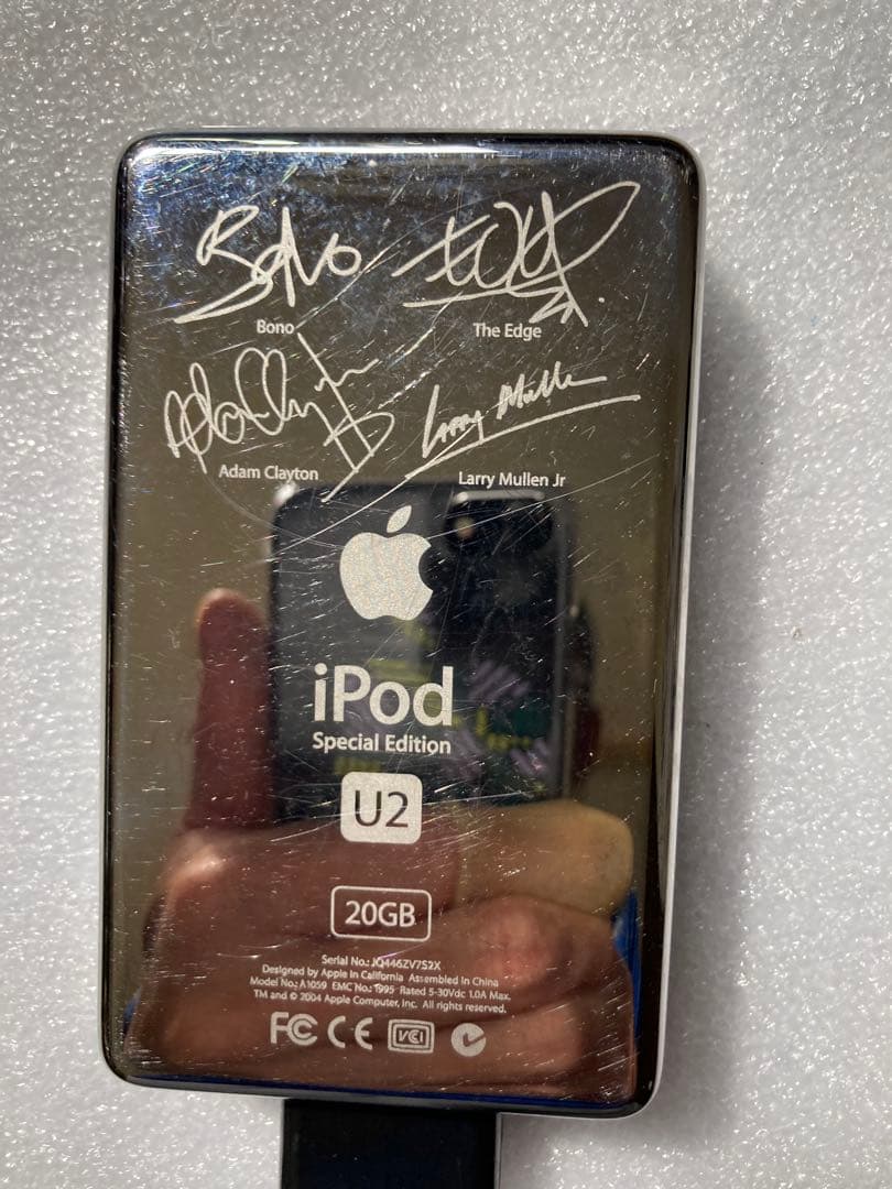 iPod U2Special Edition 20GB 新品バッテリー交換済