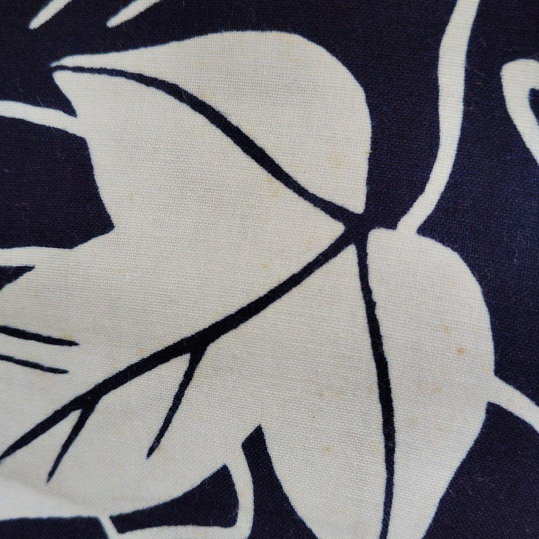 は*な様 浴衣反物　竺仙　あさがお柄