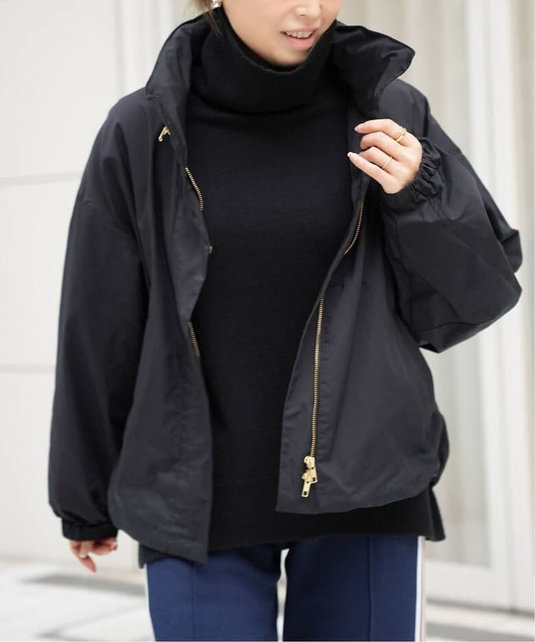 w*可様 2025 ドゥーズィエムクラス WASHED STAND ZIP ブル