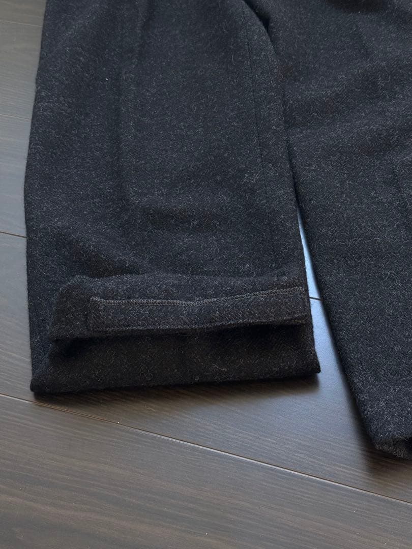 80s コムデギャルソン　オム　ドゥ　ウール　ツイード　メルトン　　スラックス