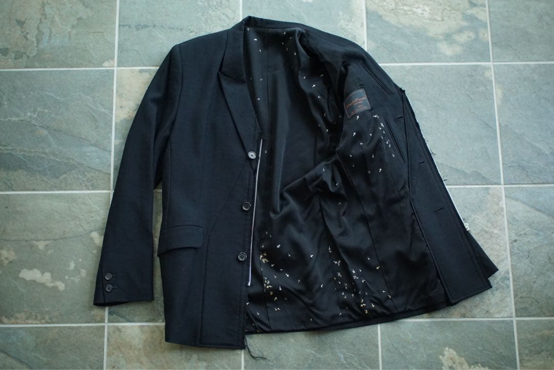 02aw undercoverism 魔女期 クロス柄 セットアップ スーツ