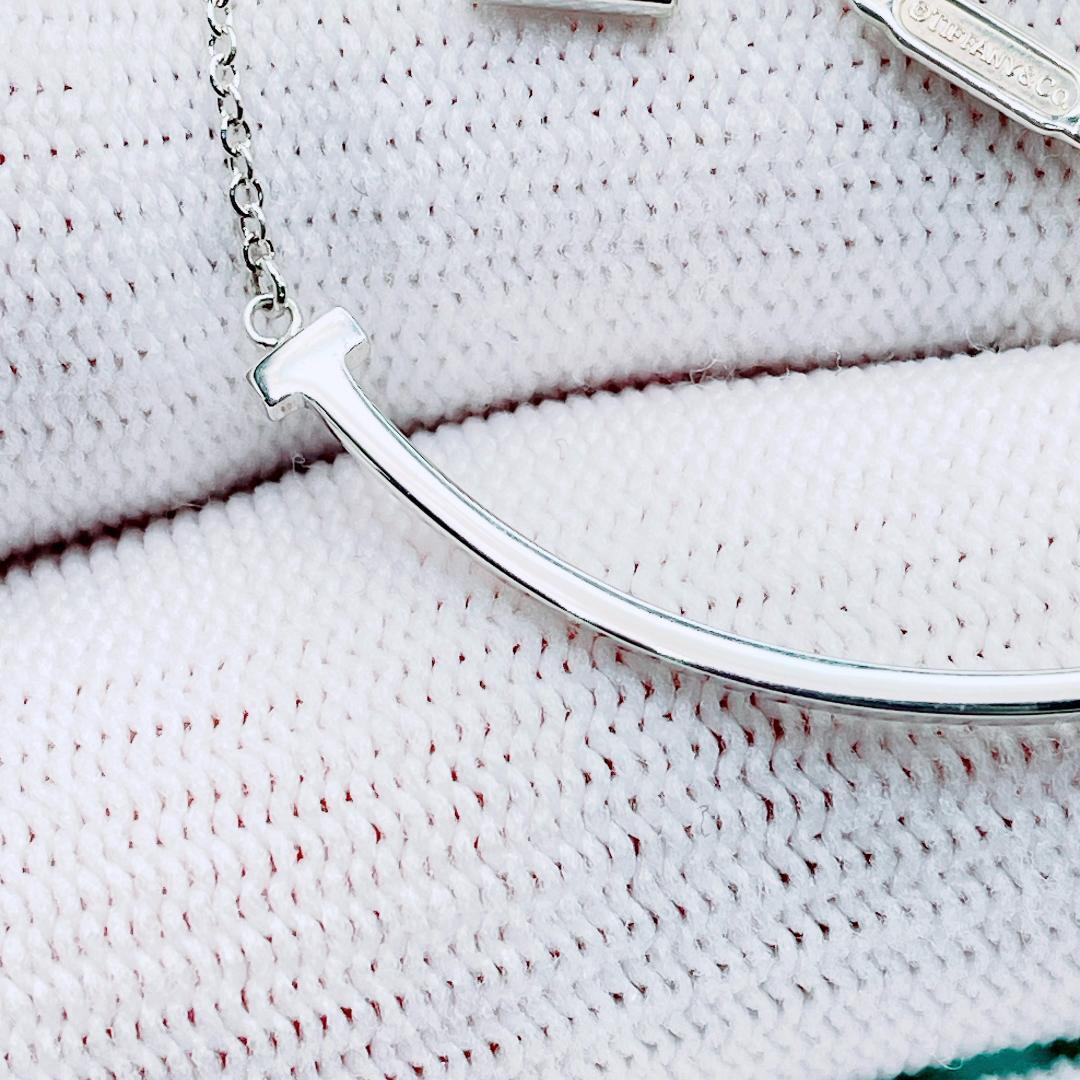 も*ち様 ◇ティファニー◇ 新品仕上済 Tスマイル スモール 925 ネックレス