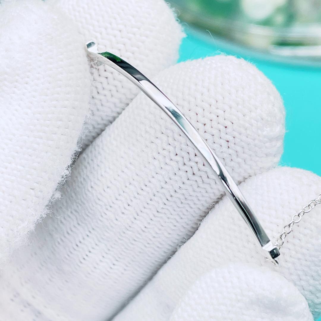 も*ち様 ◇ティファニー◇ 新品仕上済 Tスマイル スモール 925 ネックレス