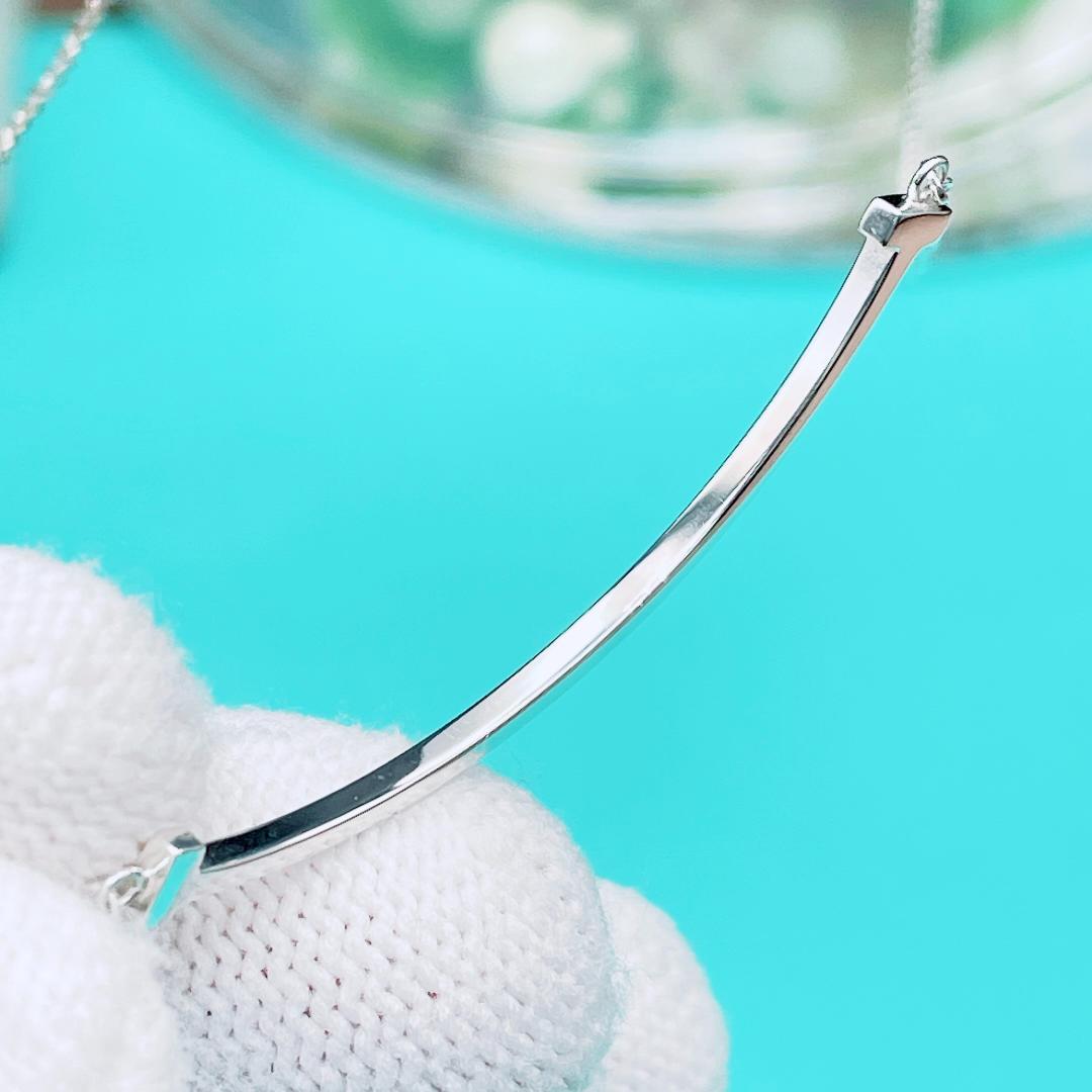 も*ち様 ◇ティファニー◇ 新品仕上済 Tスマイル スモール 925 ネックレス