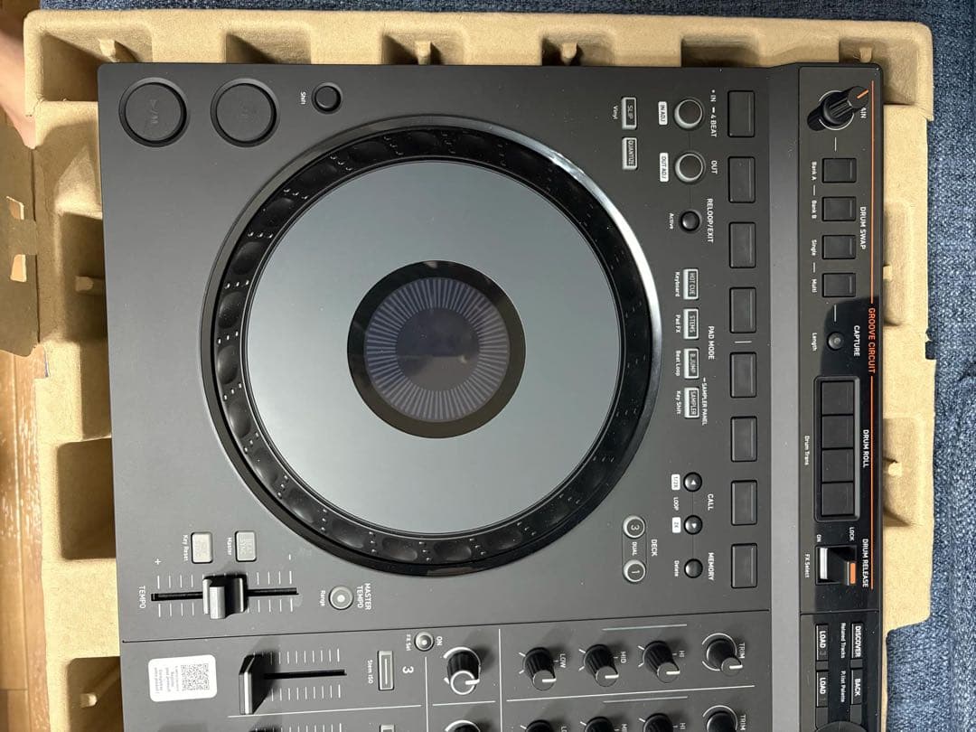 DJコントローラー ブラック 2チャンネAlphaTheta DDJ-GRV6