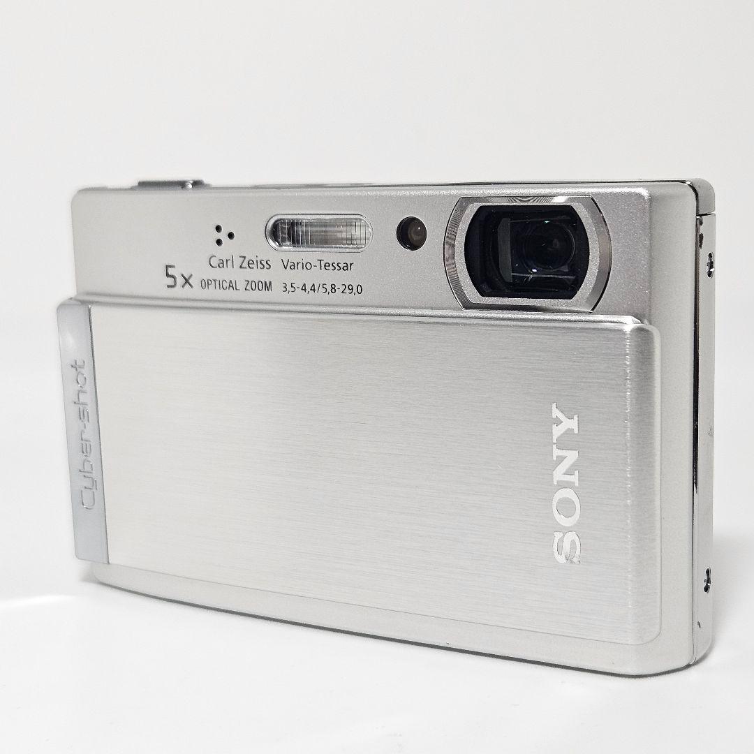 美品 付属品多数 SONY Cyber-shot DSC-T300 シルバー 箱