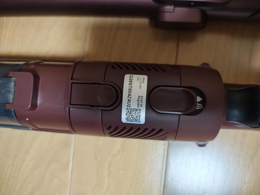 シャーク★コードレスクリーナー★LC250JBR★バッテリー新品と同等★