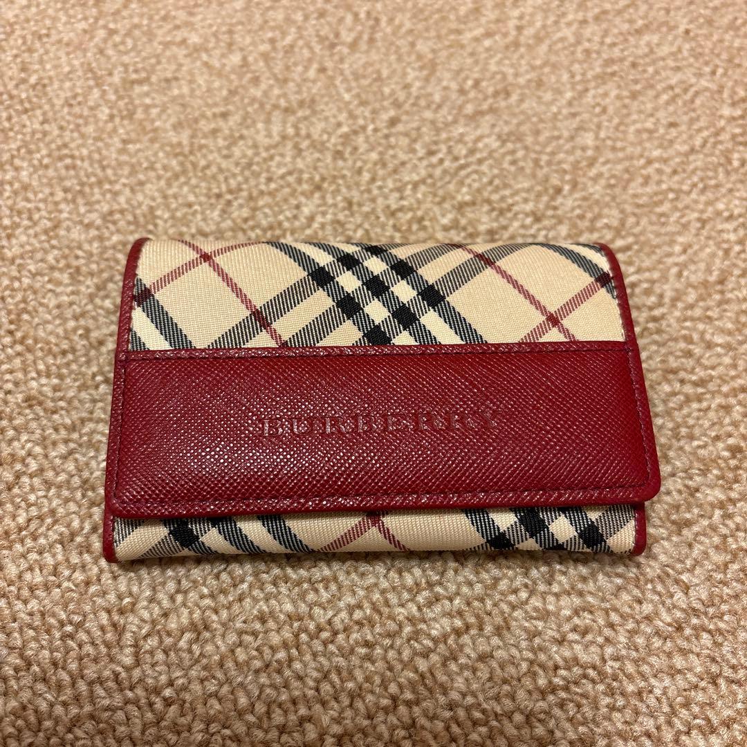 らいちゃんさん専用　BURBERRY チェック柄 カードケース　名刺入れ