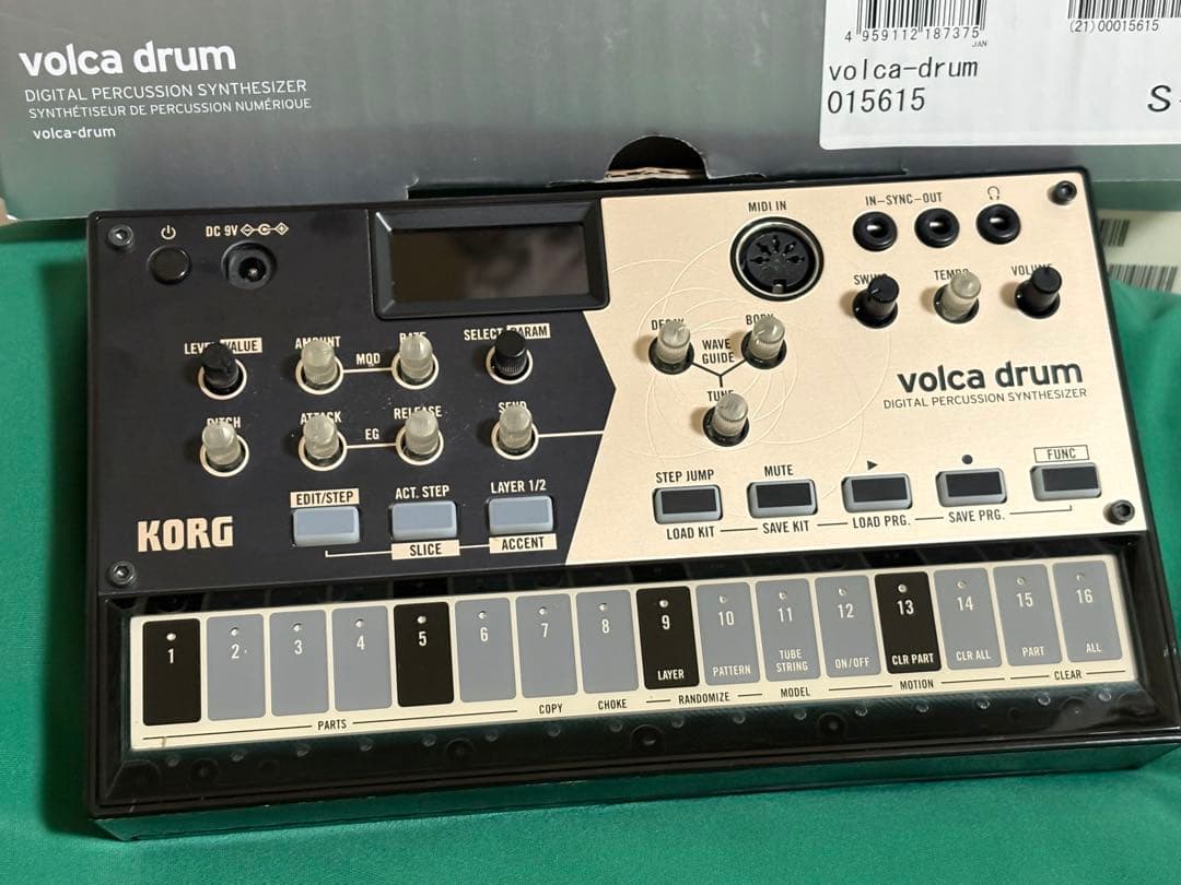 KORG volca drum 純正ACアダプターセット