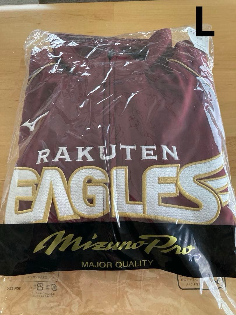 楽天イーグルス　プロモデル　グランドコート　Lサイズ　ミズノプロ
