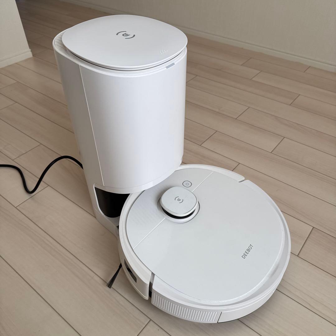 ほ*♩様 ロボット掃除機 ホワイト 充電ドック付き