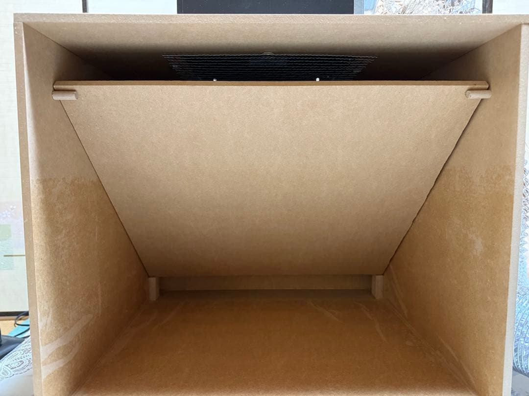 自作塗装ブース　Panasonic ファン付き ジャンク