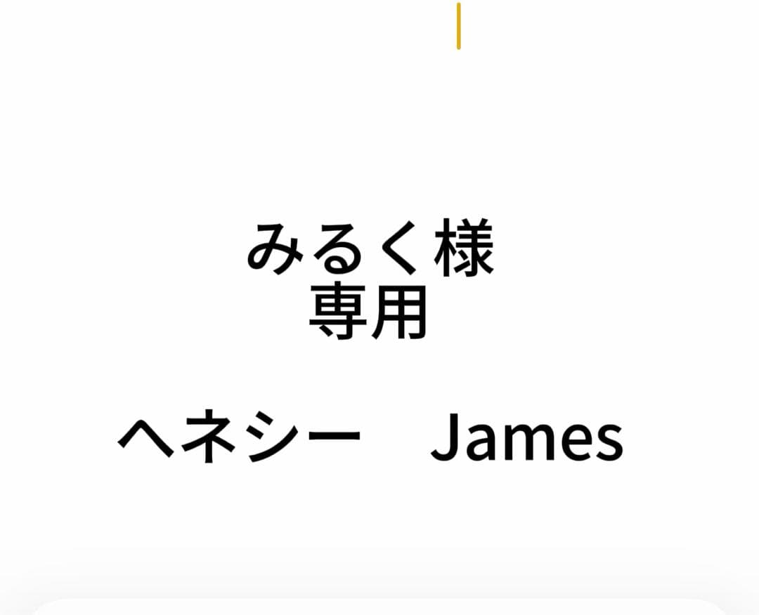 HennessyJames 1000ml 40% ヘネシーブランデー　新品未開封