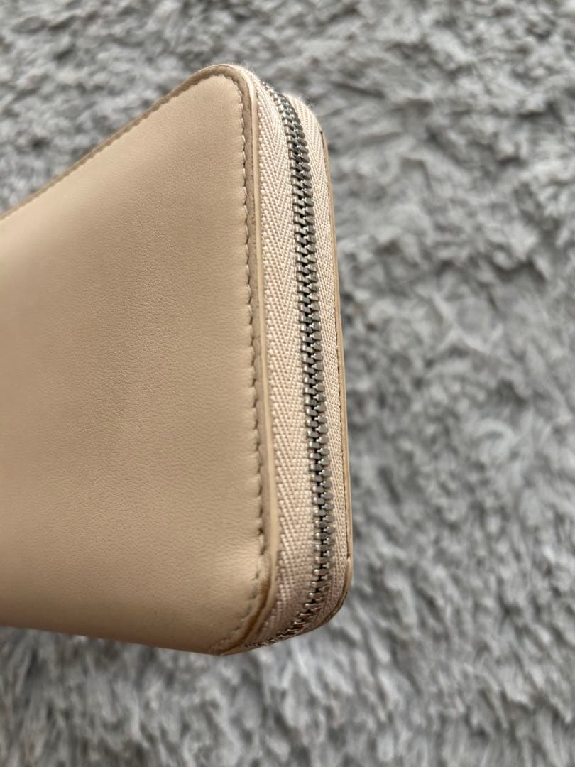 BALENCIAGA ベージュ 長財布 収納袋付き